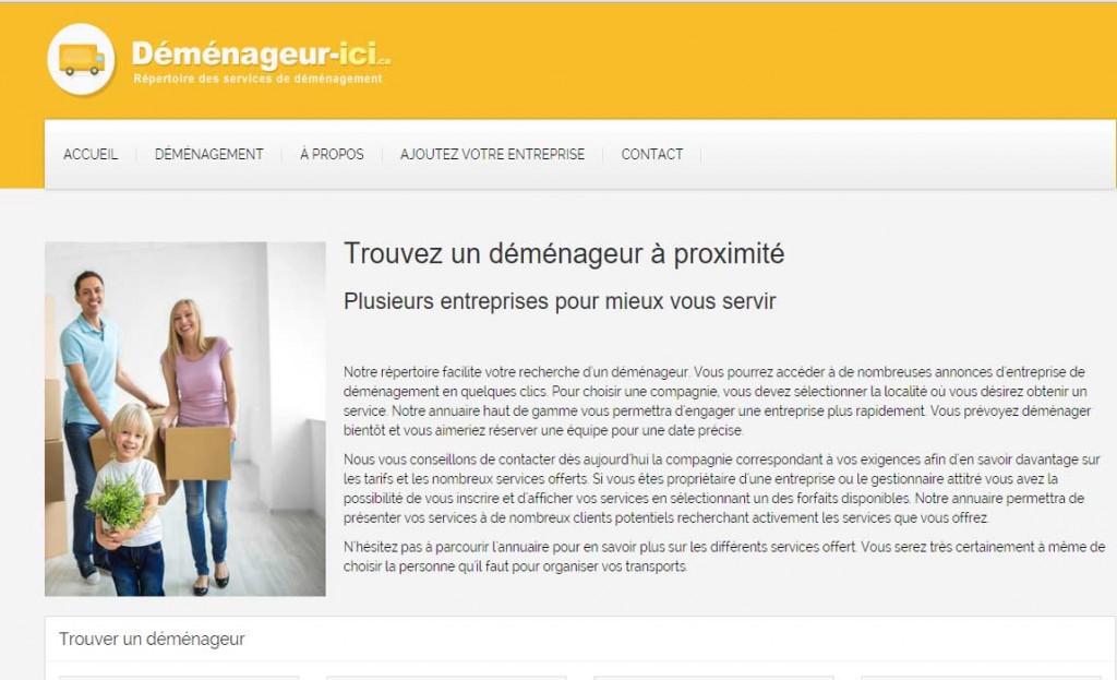 demenageur ici